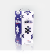 Водка Финляндия Снежинка (Finlandia Winter Edition) 3 л